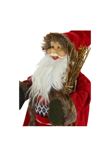 Yılbaşı Çalılı Noel Baba 45 Cm 1 Noel Baba