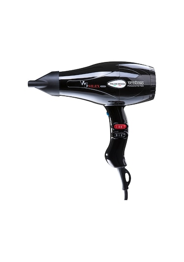 Ventoso V5 Silex5000 2500 W Profesyonel Fön Makinesi Siyah