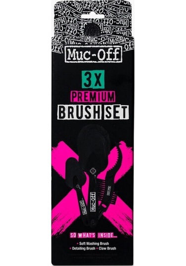Muc-off 3x Fırça Set