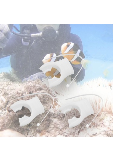 Suntek Dalış Regülatörü Ağızlığı Regülatör Beyaz