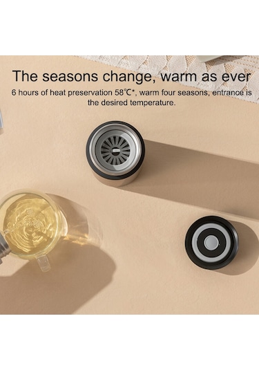 Xiaomi Mijia Termos Bardak Cep Sürümü 350 ML Pembe