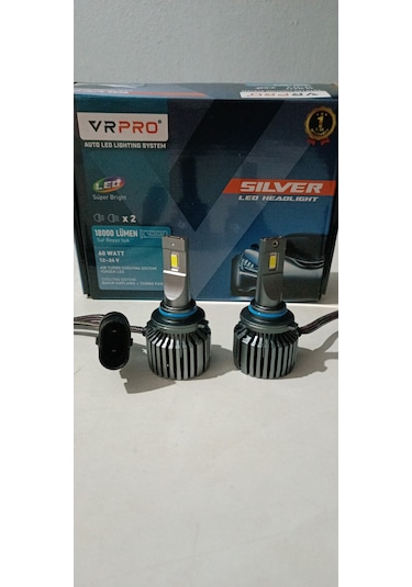 Hb3-9005 Vrpro Silver 6000k-6500k Xenon Saf Beyaz Işık Ledvzenon