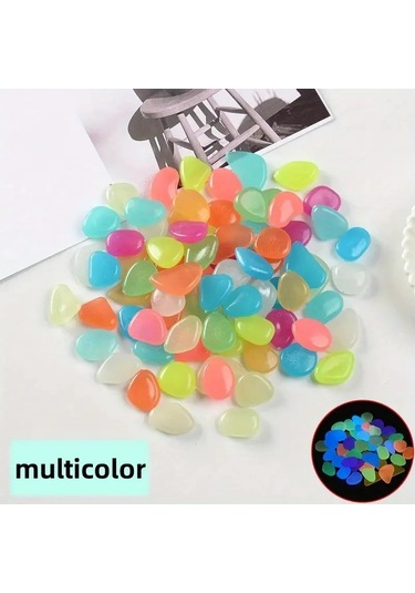 100/500 Adet/torba, Aydınlık Taş, Peyzaj Saksı Ve Balık Tankı Güzelleştirme Dekoratif Taş 0.31 0.39 Inç Gül L