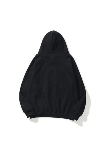 Buy Center Ritim Tenis Topu Baskılı Unisex Sweatshirt SIYAH