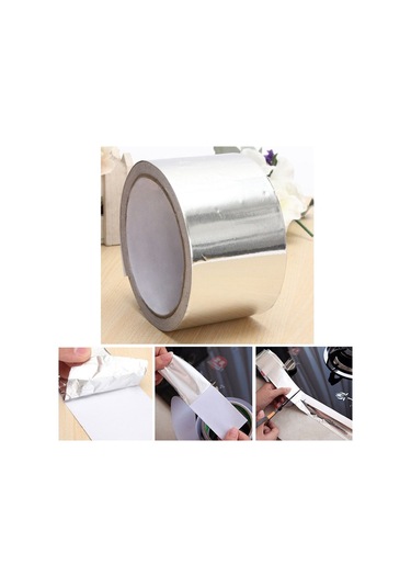 Alüminyum Folyolu Yanmaz Bant 44 Mm*10 Metre (532704143)