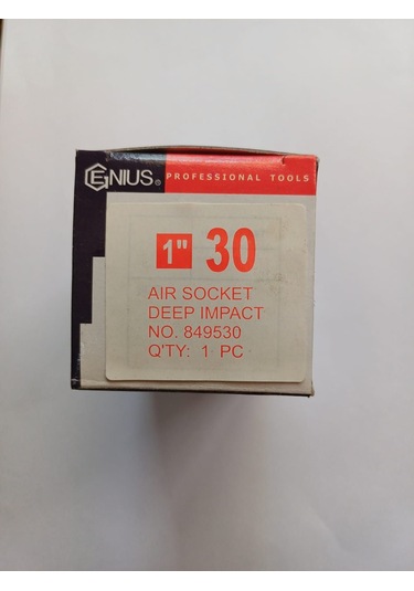 Genius Darbeli Lokma 1" -30mm Derin/uzun Boy 90mm, 1 Adet