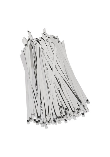 Padalink 200 Adet 4.6mm Genişlikli Paslanmaz Çelik Kendi Kilitleyen Kabloluk, Güçlü Sabitleme İçin Ev Ofis Garaj Elektrik Kabloları Yönetimi Seti