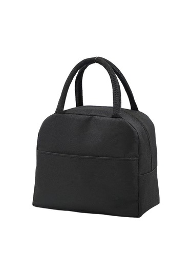 Maiyame Mikrodalgaya Uygun Büyük Kapasiteli Çift Katmanlı Bambu Kapaklı Yemek Kutusu - Öğrenci Ve Ofis Çalışanları İçin Pratik Siyah