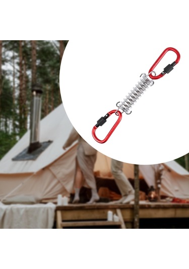 Dolıty Çadır Bahar Toka Ağır Düzenleyici Kırmızı Kırmızı