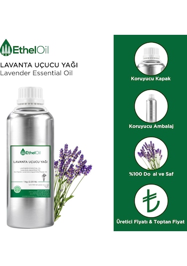 Etheloil Lavanta Uçucu Yağı 1 KG