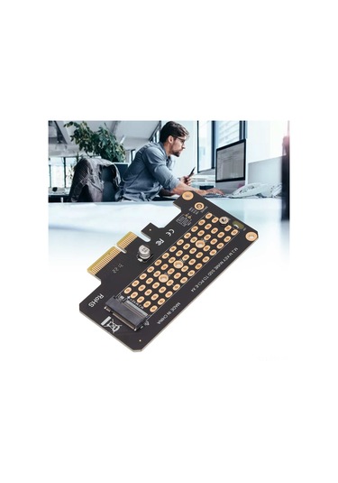 Yaleker Pcı-e3.0 X4 Nvme M.2转接卡 - 32gbps高速传输 - 2280/2260/2242/2230 Ssd支持 - Windows/mac/linux兼容 - 半高挡板散热设计