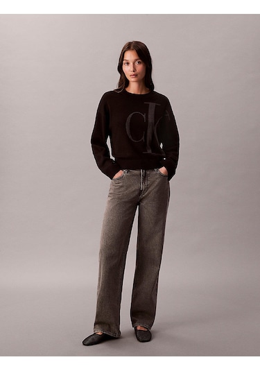 Calvin Klein Long Sleeve Smooth Cotton Ck Jac-12557 Siyah