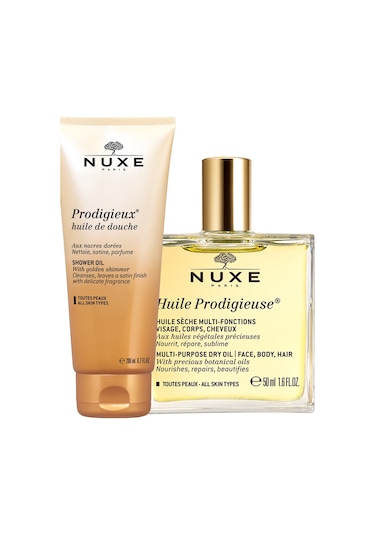 Nuxe Huile Prodigieuse Dry Oil 50ml + Prodigieux Duş Yağı 200ml