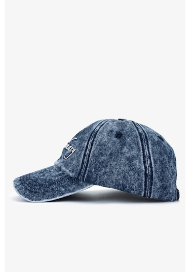 Valmenti Unisex Tekstil Beyzbol Şapka 1139 Ec4007 Spk Y25 Blue Denım Lacivert