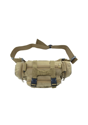 Anti-fotoğraf Kamera Çantası Çok Fonksiyonlu Taktik Açık Hava Su Geçirmez Spor Bel Çantası Haki