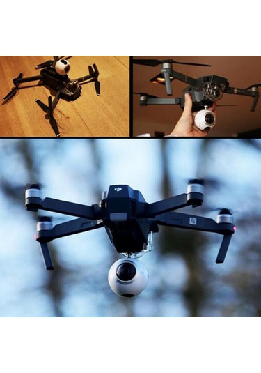 Djı Mavic Pro 3d Baskı Kamera Montaj Tutucu Çerçeve