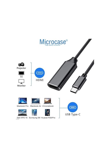 Airsky Type-C To Hdmı 4K Ultra Hd Çevirici Adaptör - Al2948
