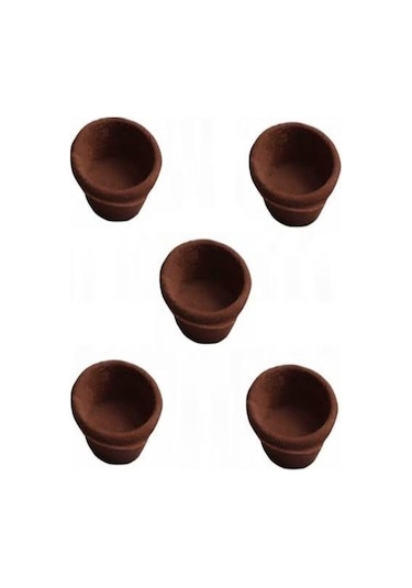 Tekçe Kakaolu 4.5 CM Papatya Tartolet 50 Adet