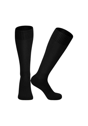 K18 Çocuk Garson Boy Siyah Futbol Tozluğu 36-39 Siyah