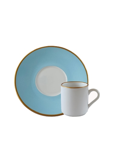 Regna Home Harmony Blue 6 Kişilik Kahve Fincan Takımı ( HBF-12-KF