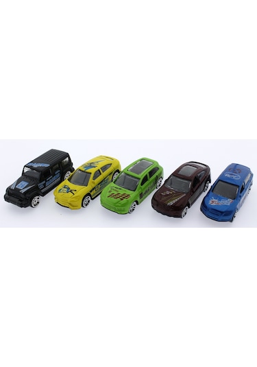 Mega Beşli Die Cast Model Araba Seti