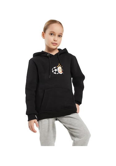 Gs Şampiyonlar Ligi Ucl Hoodie 230613k SIYAH