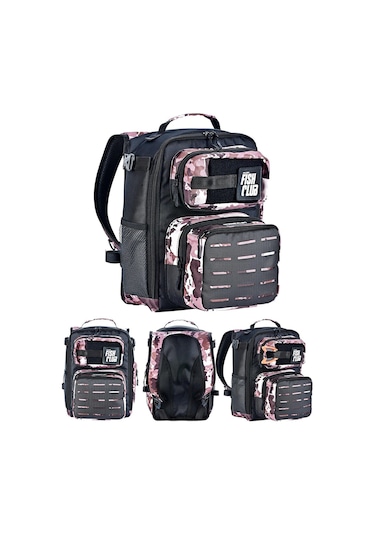 Fujin Proaji Back Pack Brown Camo Balıkçı Sırt Çantası