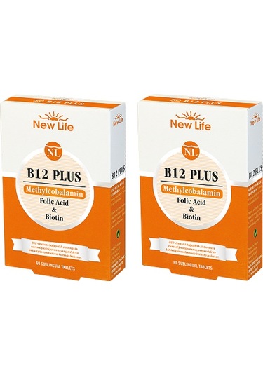 Newlife B12 Plus 60 Tablet 2 Adet . 05-