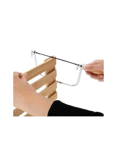 Ahşap Saplı Kıl Testere 5 Yedek Uçlu Hobi Kıl Uclu Testere Ahşap