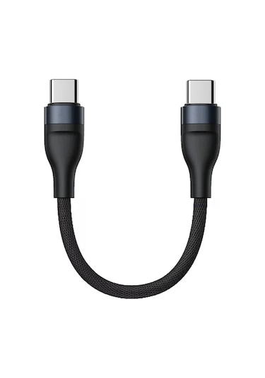 Snapbuy Pd60w Tip C Hızlı Şarj Kablosu 0.25m - Tablet, Telefon Ve Dizüstü Şarj Black 0.25 M