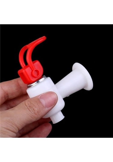 Joyhub Mingjin Shop2 Kırmızı Stil Yeni Itme Tipi Plastik Su Sebili Musluk Dokunun Yedek Ev Temel Içme Çeşmeleri Parçaları Bibcocks Aksesuarları Hnbs94 Beyaz