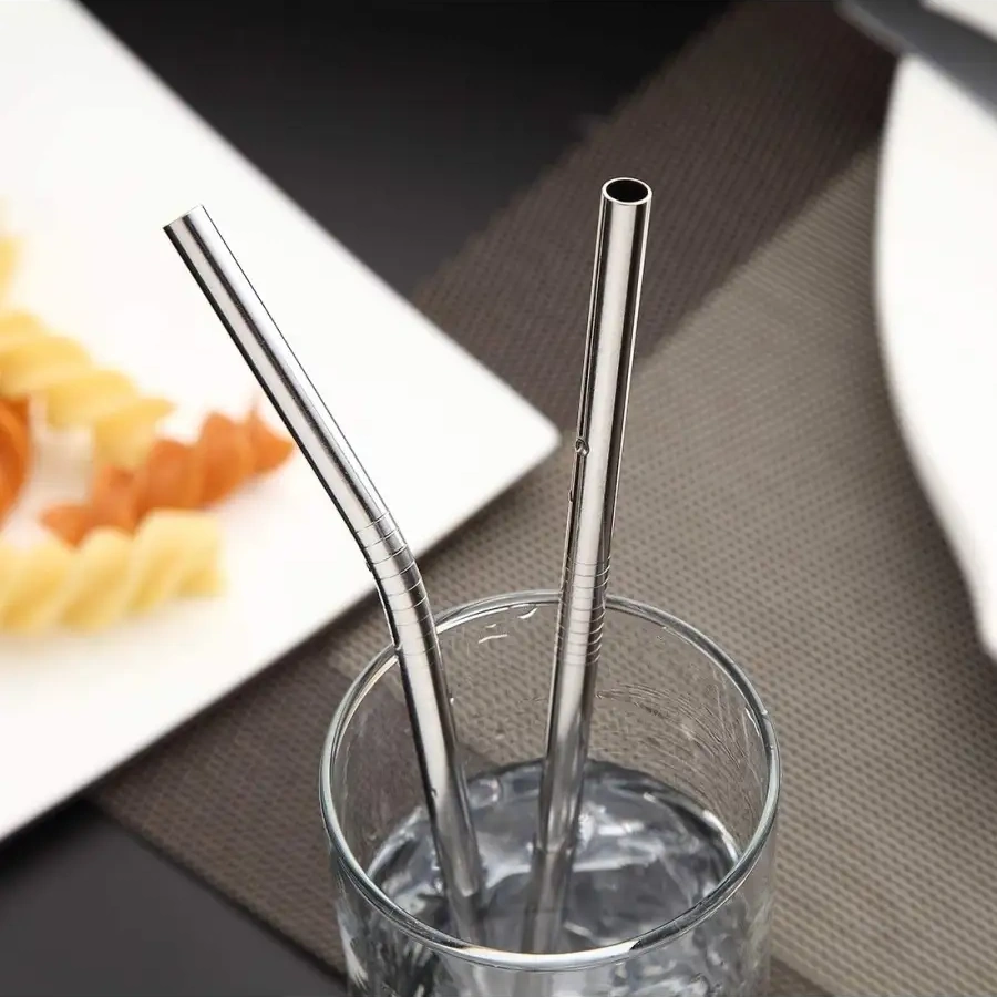 Black Drop İçecekler Ve Kokteyller İçin Yeniden Kullanılabilir Pipetler, 8 Adet 27413791