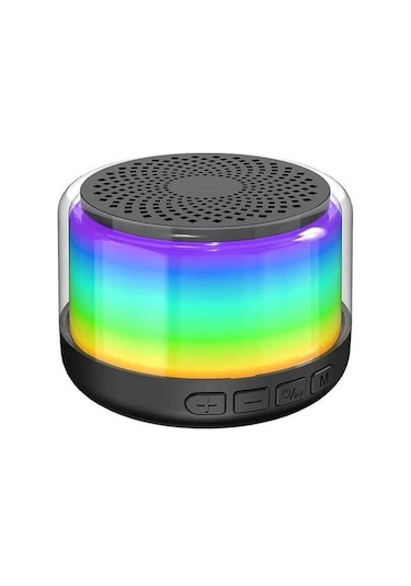 Polygold LF-K8 RGB Ledli Mini Bluetooth Hoparlör