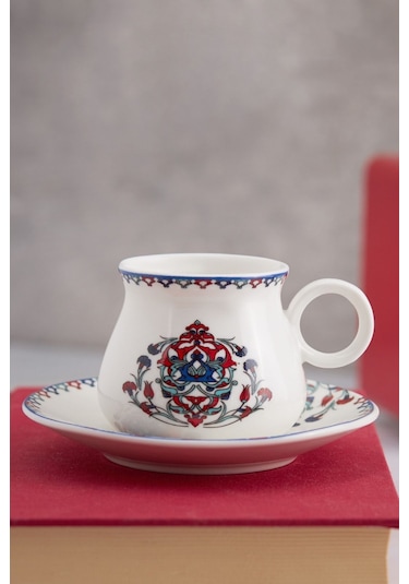 Karaca  Hattat 6 Kişilik Kahve Fincanı Takımı 90 ml