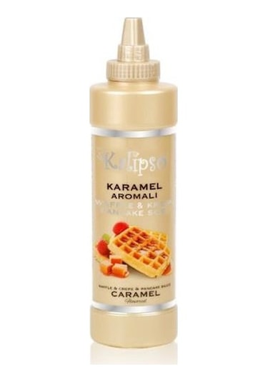 Ovalette Karamel Aromalı Waffle & Krep & Pancake Sos 1 KG