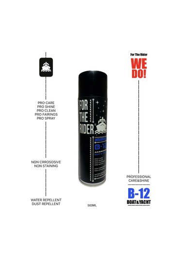 For The Rider B-12 Boat & Yacht Care&Shine(Onarır Parlatır Korur)