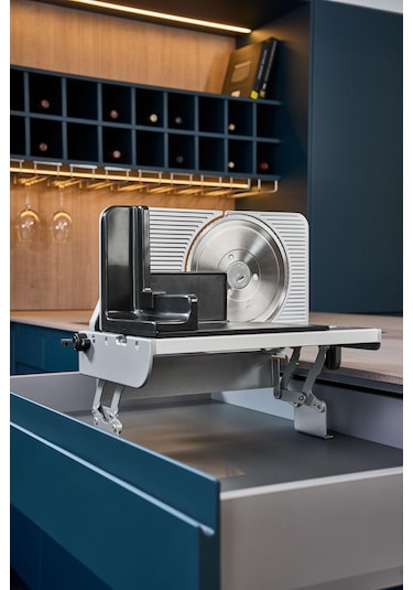 Ritter AES 62 SR H Raylı Sistem Çekmece İçi Elektrikli Gıda Dilimleyici