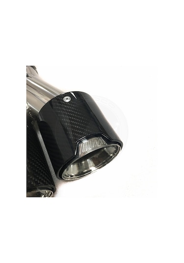 Akrapoviç Akrapoviç Egzoz Ucu Parlak Karbon Bmw M Logolu 90mm 4 Lü Sağ Sol