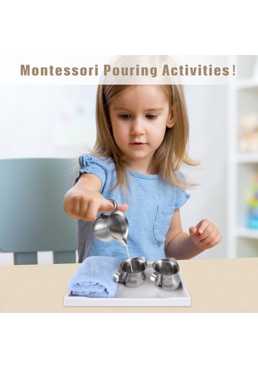 Teltree Paslanmaz Çelik 4'lü Süt Dökme Sürahisi - 90ml Çocuklar İçin Güvenli Ve Pratik Diğer