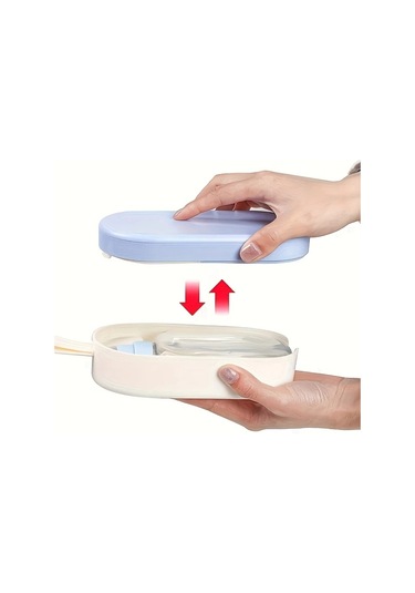 Elmpaly Mavi Taşınabilir Evcil Hayvan Şişesi: Yürüyüş Ve Seyahat İçin Su Kabı Yemlik