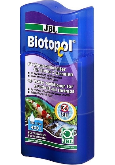 Jbl Biotopol C Kabuklu ve Karides İçin Su Düzenleyici 100 ML