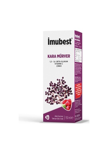 Imubest Kara Mürver 150 Ml Şurup 03-
