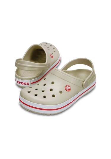 Crocs Crocband Unisex Terlik-22689 Krem