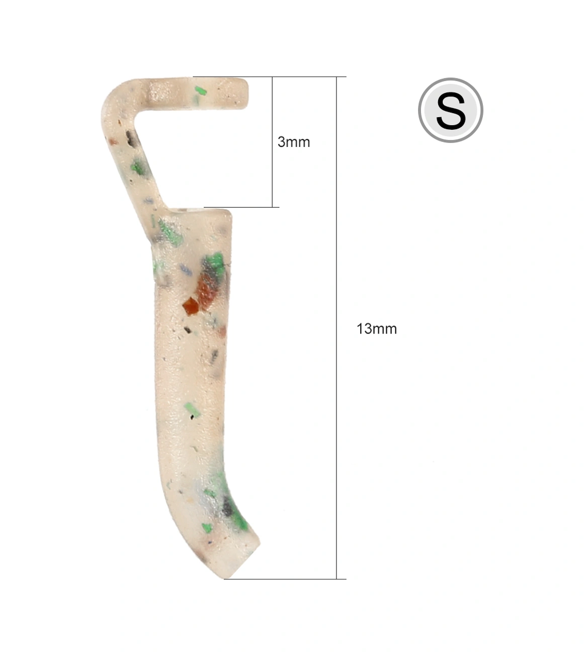 Dianziye Balıkçılık İğne Kolu Koruyucu, Kamuflaj Renk, Küçük Boy, 30 Adet - Balıkçılık İğnesi Sapması Engelleme Ve Doğru Konum Sağlama