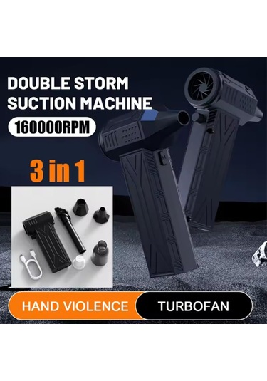 Ambition Mini Turbo Jet Fan Violent Fan Rechargeable Blower