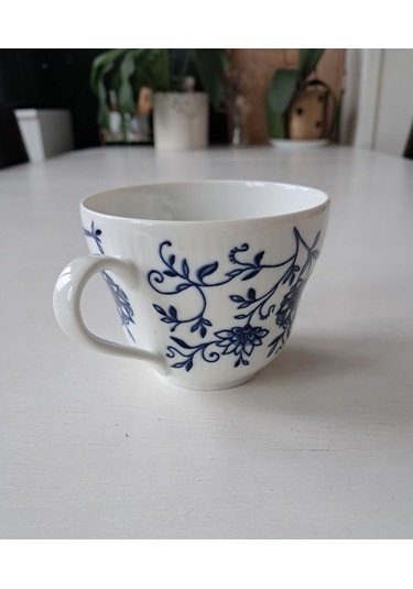 Seltman Weiden Bavaria Antika 3 Parça Çay Fincanı Lacivert Lacivert