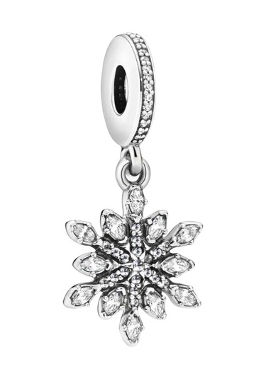 Nur Silver Sallantılı Kartanesi Gümüş Charm Nur-bl09906