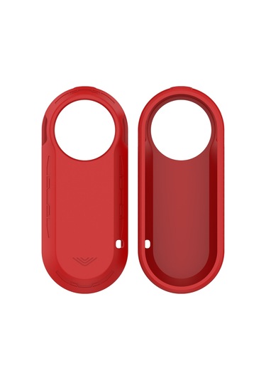 Garmin Varia Rtl515 Bisiklet Işık Radar Koruma Kolu Silikon Kılıf Toz Geçirmez Yumuşak Kapak-Kırmızı