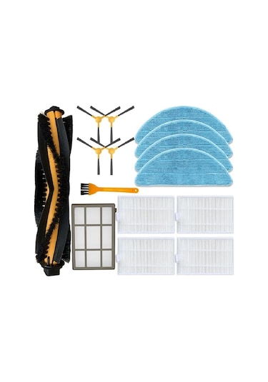 Crackedice Coredy Fl022 İçin Yedek Ana Yan Fırça Hepa Filtre Paspas Bezi