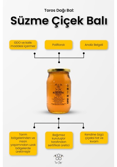 Toros Dağı Çiçek Balı 480 G